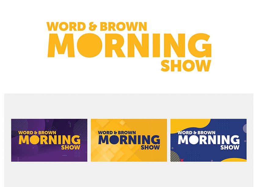 Word & Brown General Agency Morning Show Logo