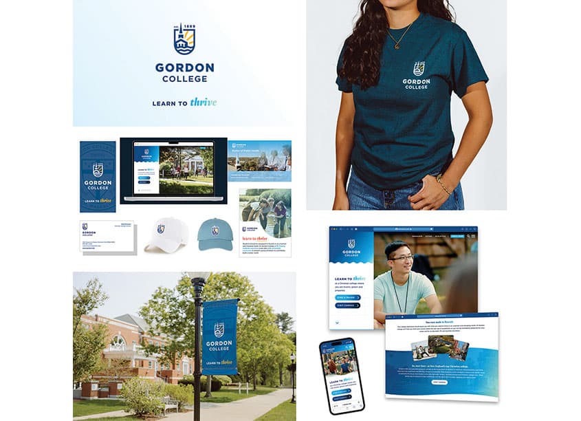Gordon College Rebrand - Learn To Thrive