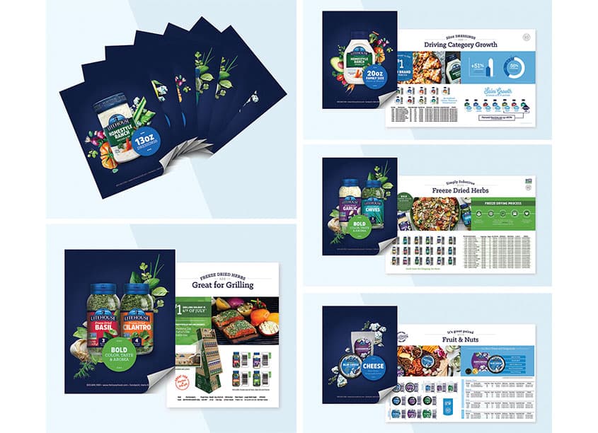 Litehouse Customer Sell Sheets Redesign