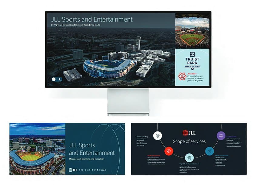 JLL Sports & Entertainment Interactive Brochure