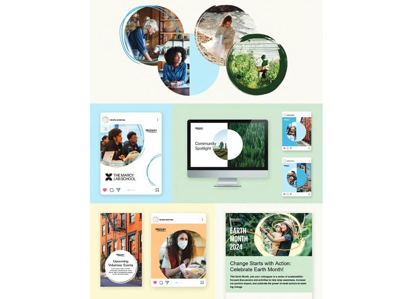 Mizuho Americas Community Relations Branding