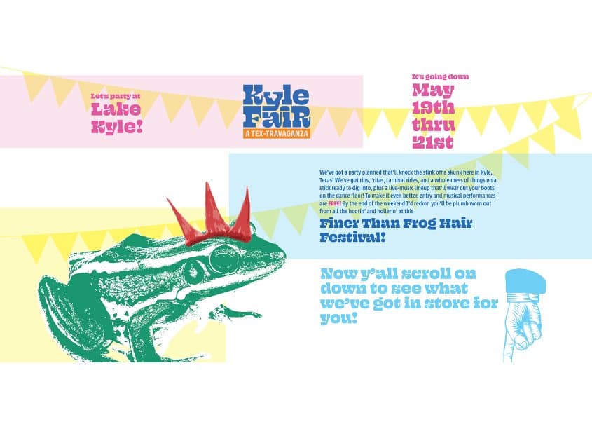 Kyle Fair Website Design