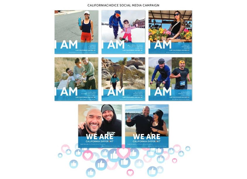 CaliforniaChoice 'I AM/WE ARE' Social Media Campaign