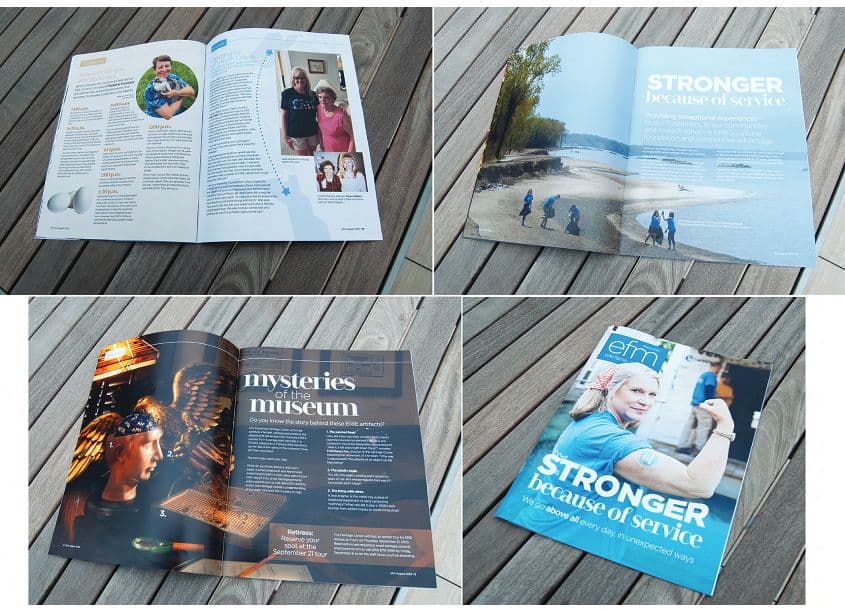 Erie Family Magazine, Stronger Because of Service, August 2023