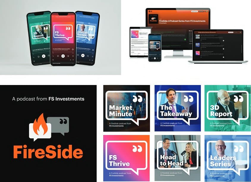 The FireSide Podcast Series Branding