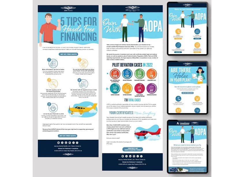 AOPA Finance Owner Trigger Email Series