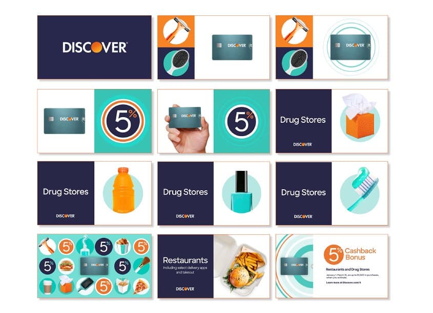 Discover 5% 1st Quarter Animation