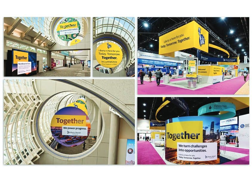GRS Riskworld Booth & Signage