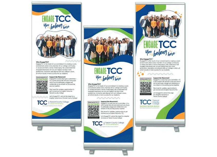 EngageTCC - You Belong Here Banners