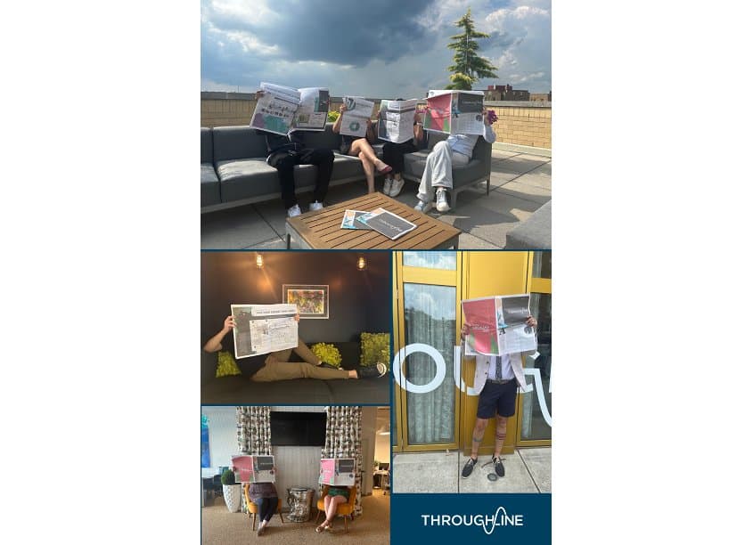 Throughline Newsletter Design