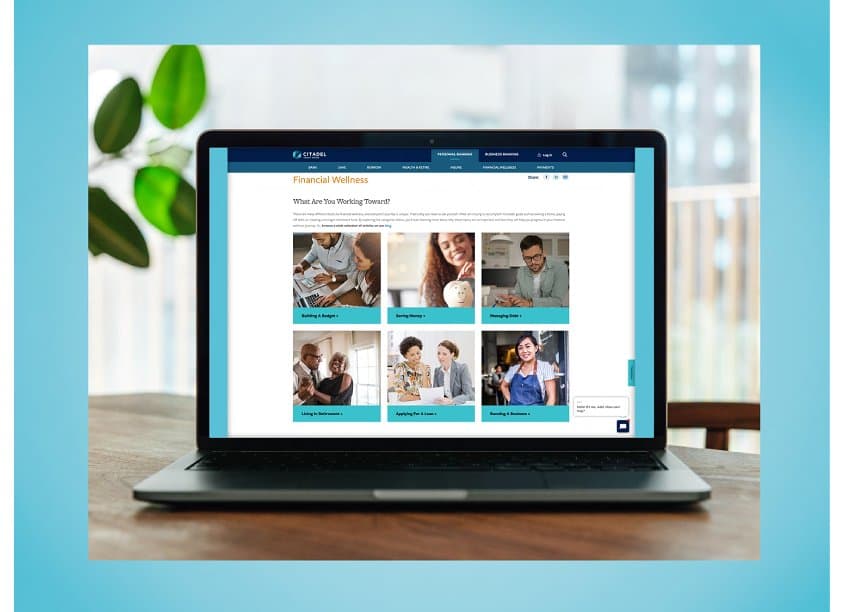 Citadel Financial Wellness Website