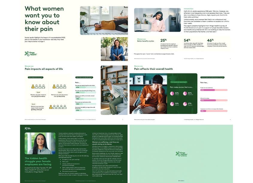 Hinge Health Women's Health Report