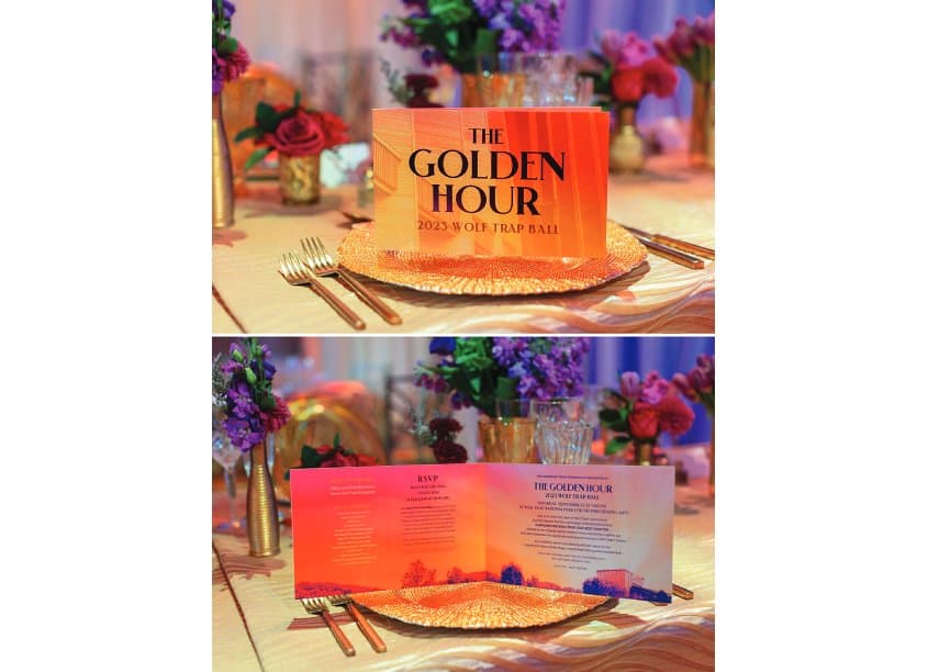 Wolf Trap 2023 Ball Invitation