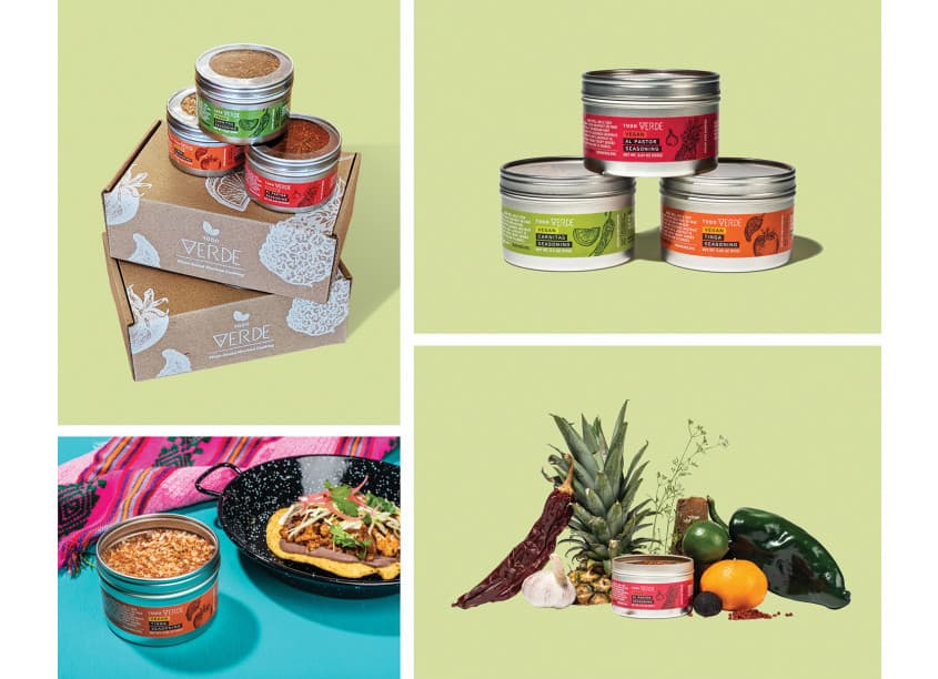Todo Verde Seasonings Package Design