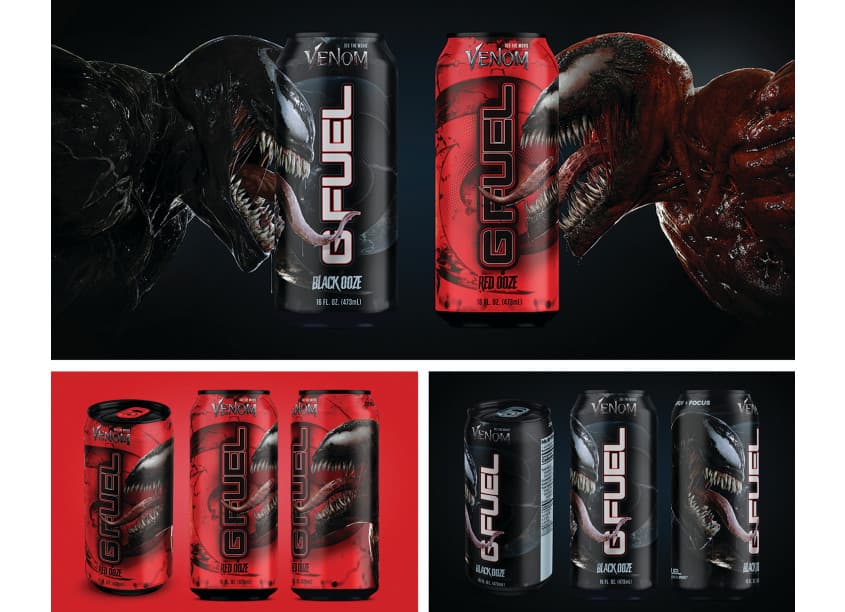 G Fuel Venom Limited Edition Cans