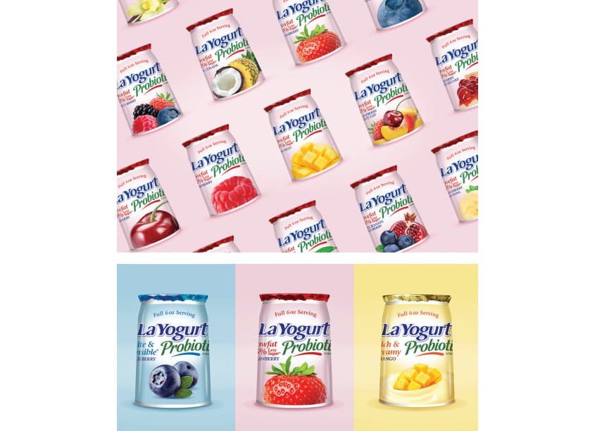La Yogurt Packaging Refresh