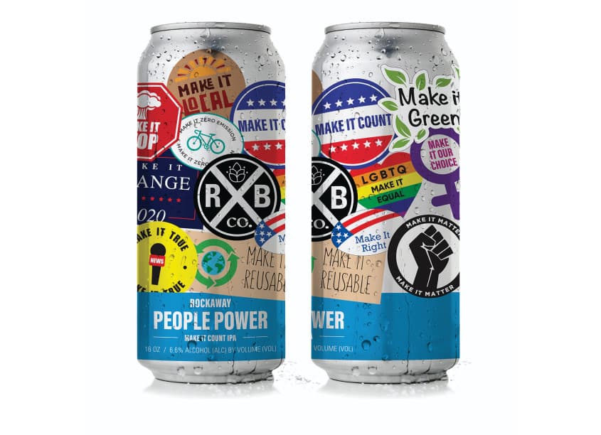 Make It Count Beer Can Design
