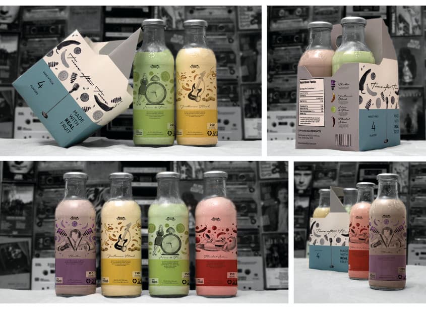 Time After Time Smoothie Packaging