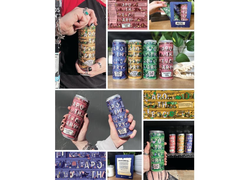 Apothecary Lemonade Packaging