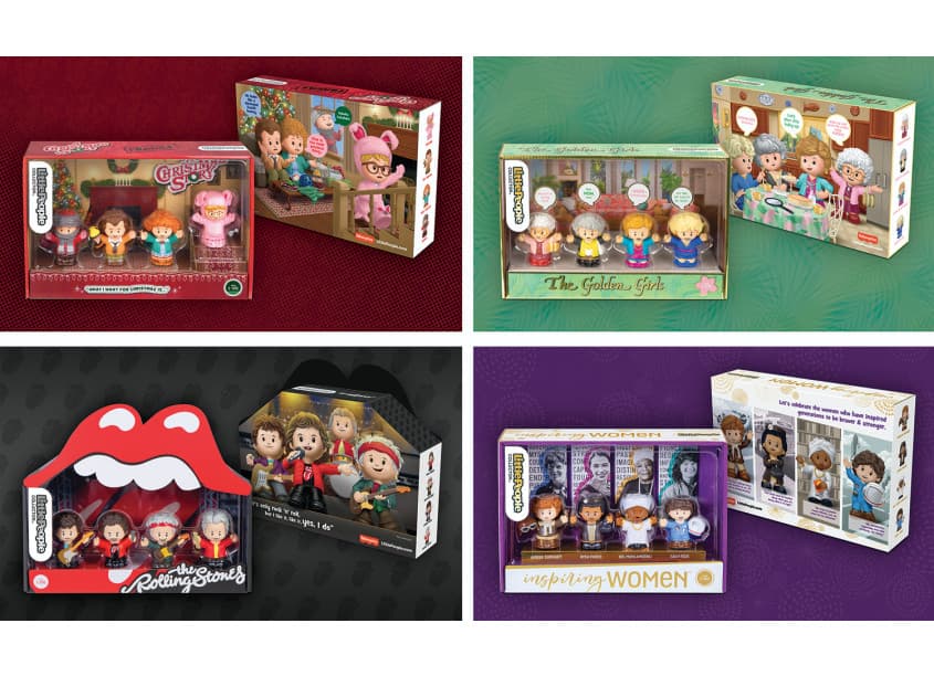Little People Collector (Rolling Stones, Inspiring Women, A Christmas Story, Golden Girls)