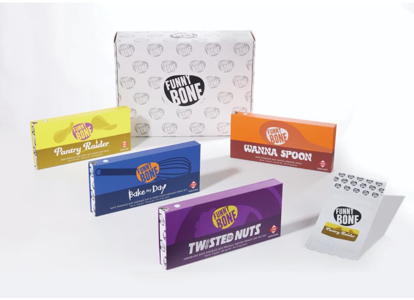Funny Bone Packaging Design