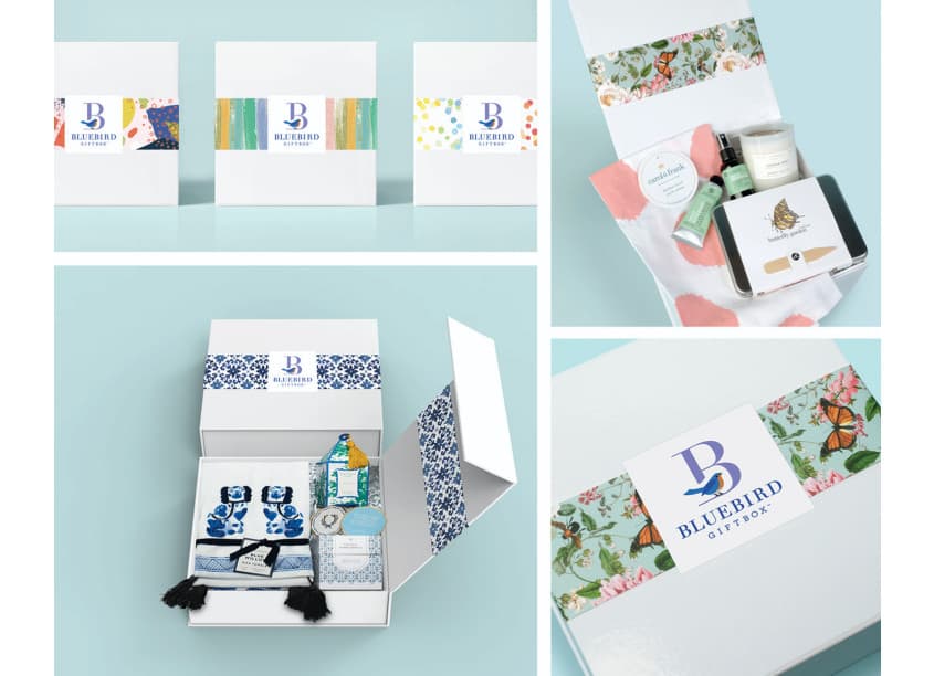 Bluebird Giftbox: Logo, Identity, & Package Design