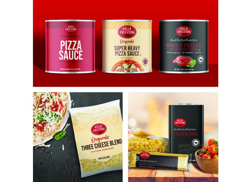 Villa Frizzoni Package Design