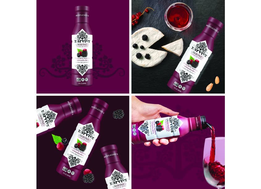 Karviva Unwined Package Design