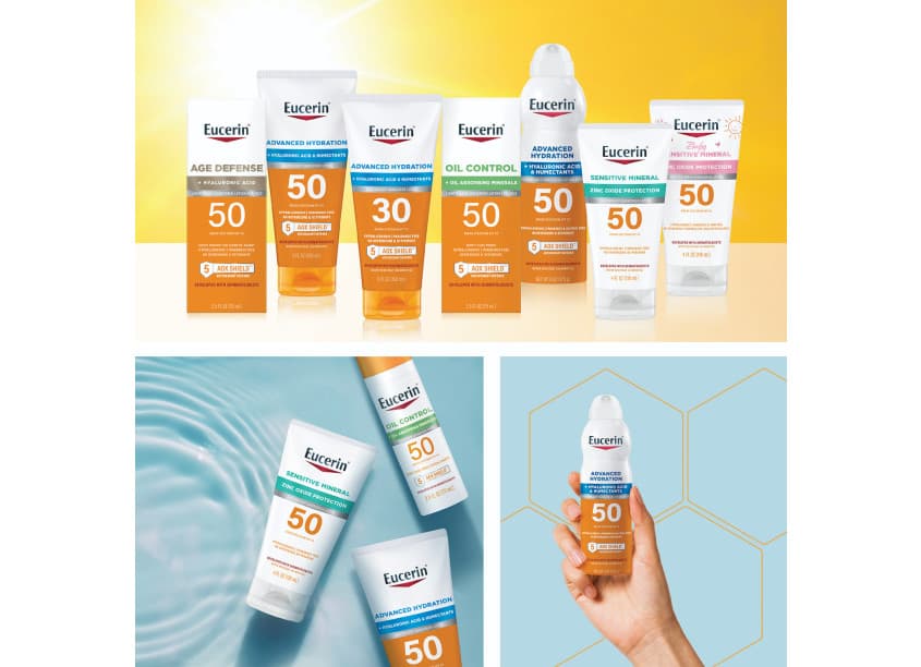 Eucerin Sun Package Design