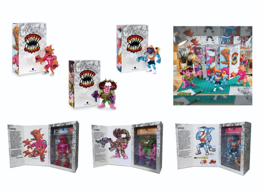 Concepts of Creation – Street Sharks