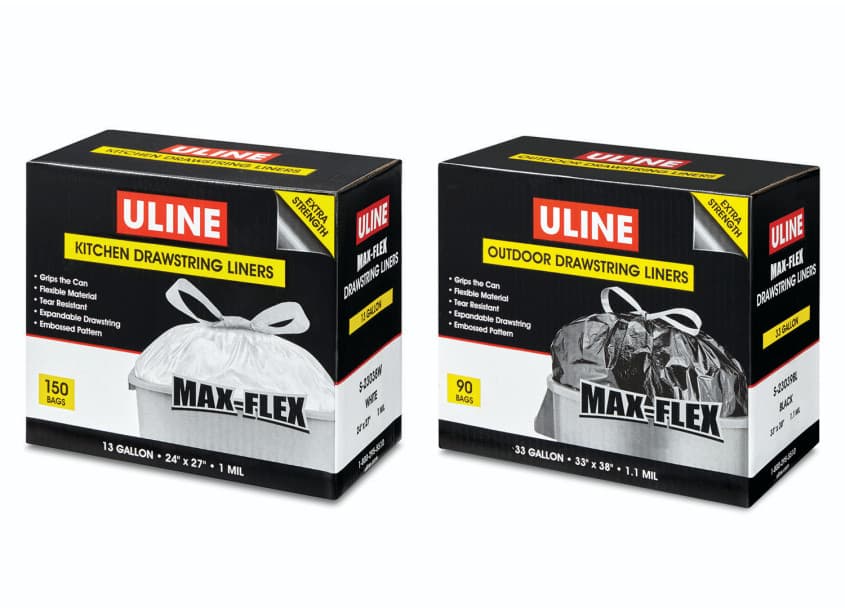 ULINE Max-Flex Trash Bags