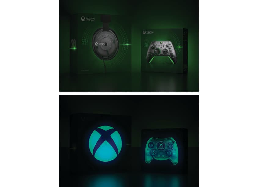 Xbox 20th Anniversary Accessory Packaging
