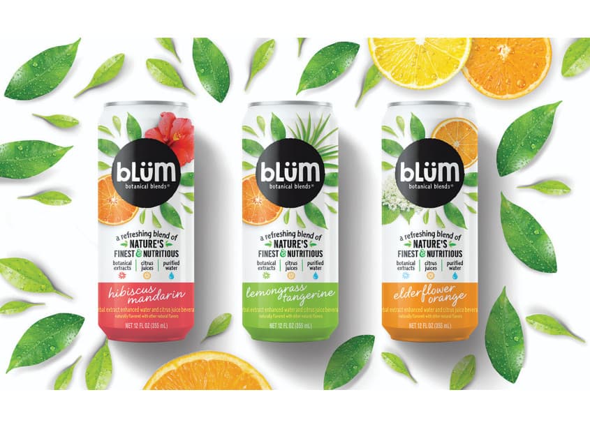 Blüm Botanicals Package Design
