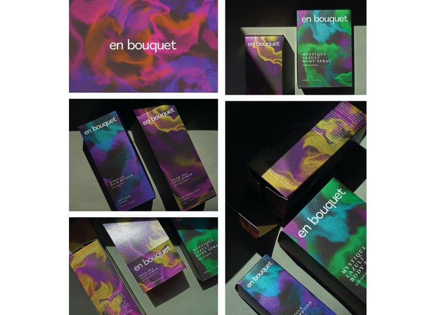 En Bouquet Skin Care, Hair Care and Cosmetics Branding and Packaging