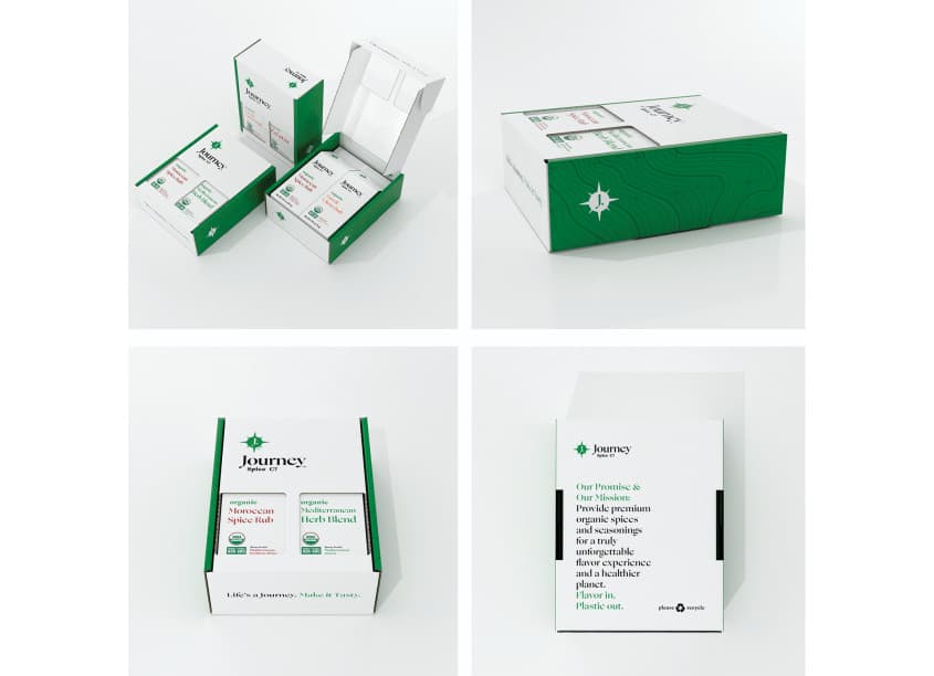 Journey Spice Co. Gift Boxes Packaging