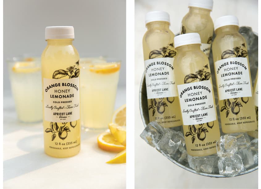 Orange Blossom Honey Lemonade