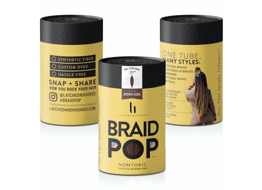 Braid Pop Packaging