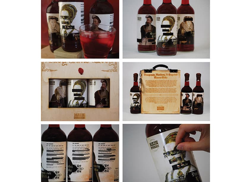 Main Stream Vodka Package Design