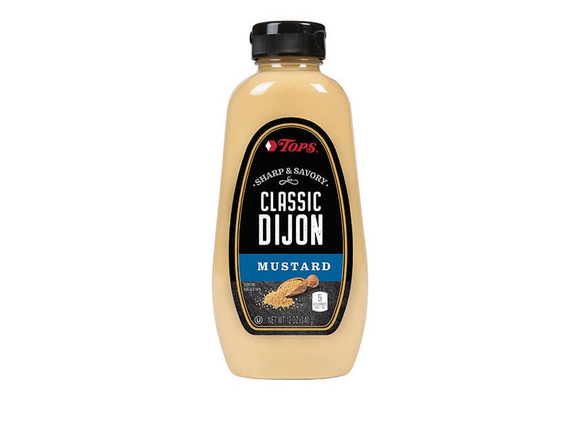 Tops Mustard Packaging