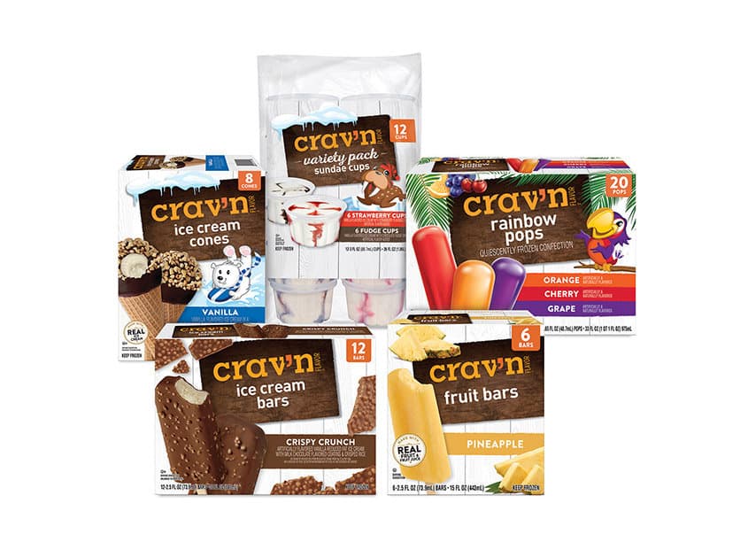 Crav’n Flavor Frozen Novelties
