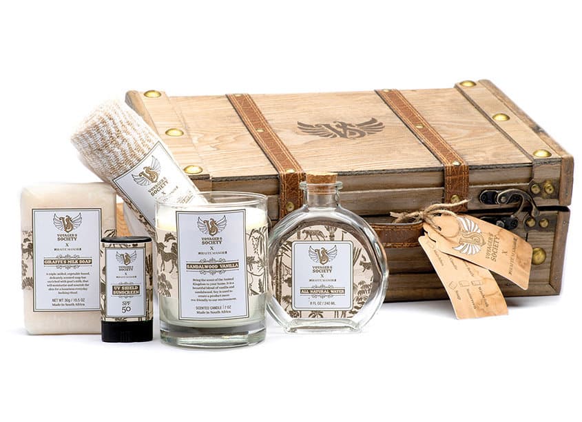 Voyager’s Society Collection Packaging