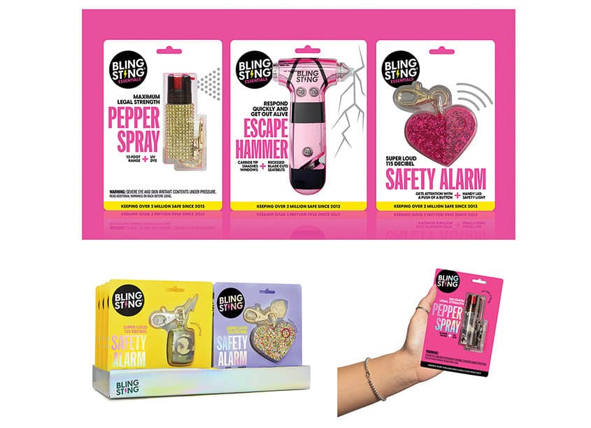 BlingSting Personal Safety Accessories for Women