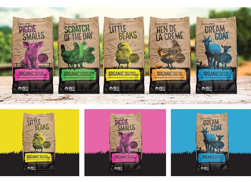Feather & Tail Organic Animal Feed