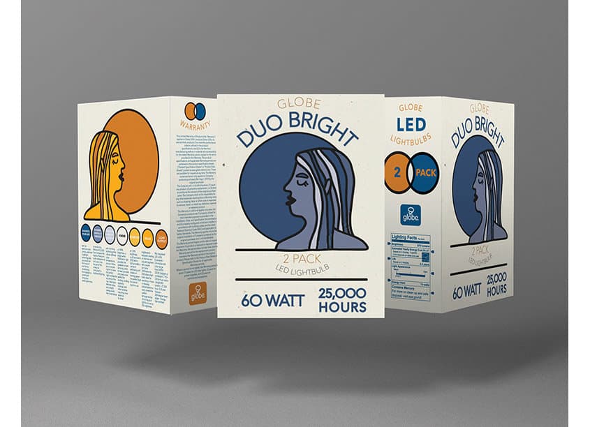 Duo Bright Light Bulb Packaging Project