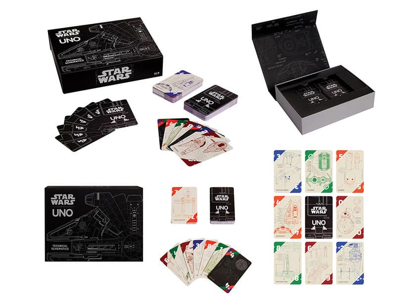UNO® Star Wars™ Technical Schematics