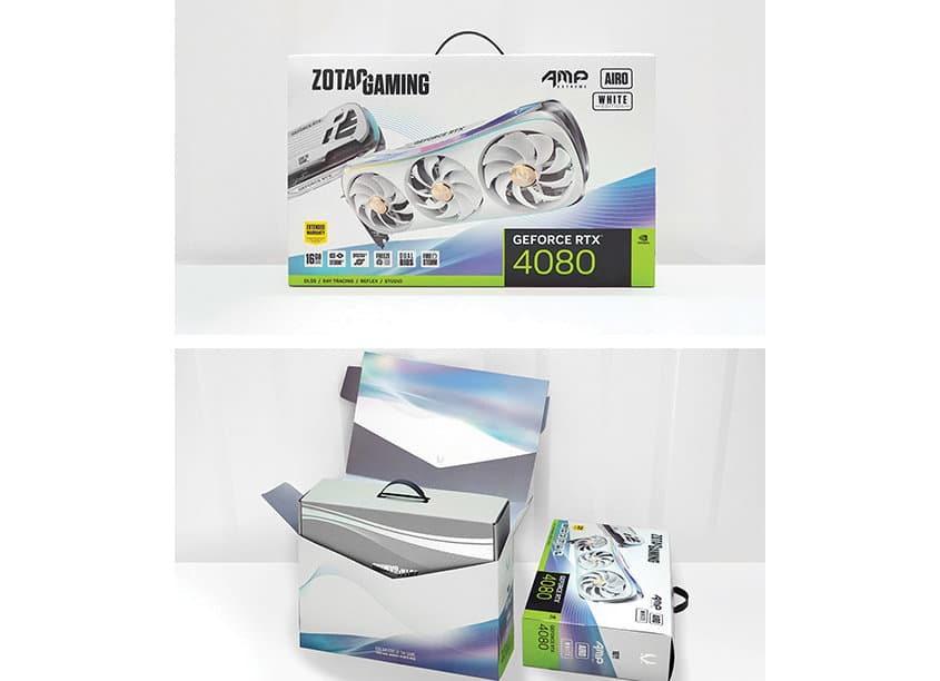 GeForce RTX 40 Series AMP Extreme AIRO White Edition