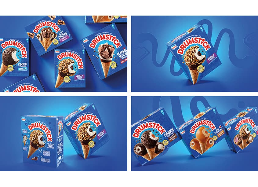 Nestlé Drumstick Packaging
