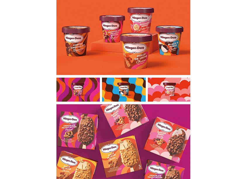 Häagen-Dazs City Sweets Packaging