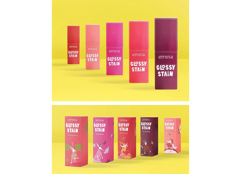 Glossy Stain Package Design