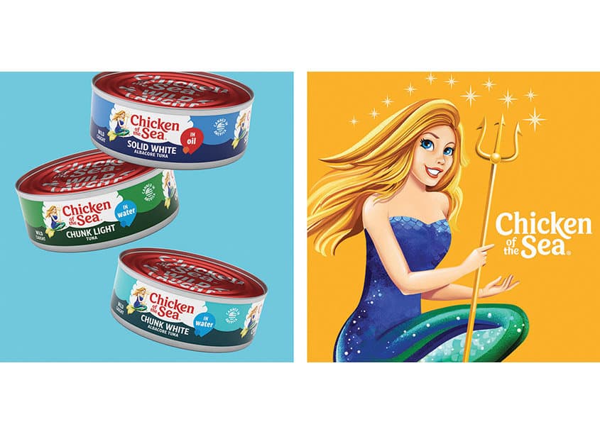 Chicken of the Sea Rebrand and Package Redesign Chief Creative Officer: John Nunziato Middle Weight Designer: Renée Ercoli Associate